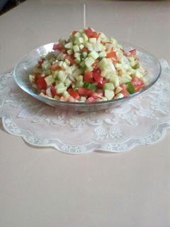 عکسی از دستور سالاد شیرازی