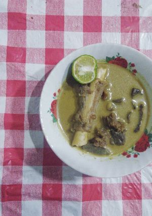 Foto resep Gule kambing bumbu "bamboe"