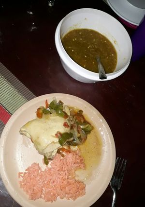 Una foto de Entomatada de pollo