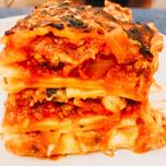 Meat sauce Lasagna