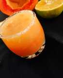 Papaya sweet lime shots