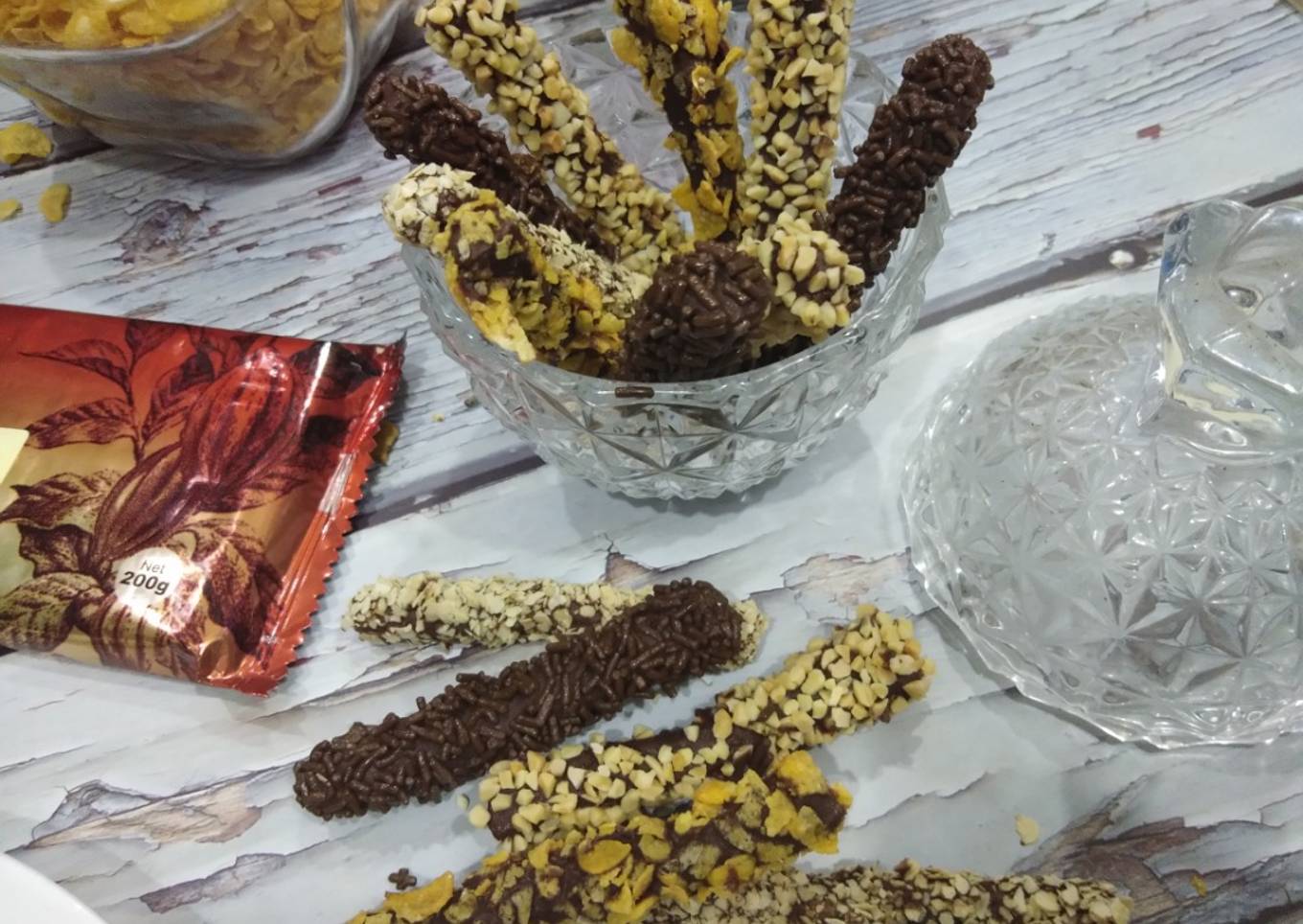 sekeping roti coklat