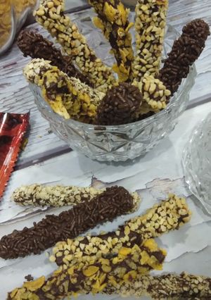 Gambar Jejari roti coklat