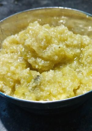 लौकी का हलवा रेसिपी मुख्य फोटो