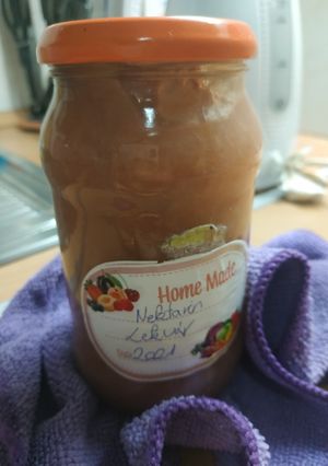 Nektarin lekvár recept fotója