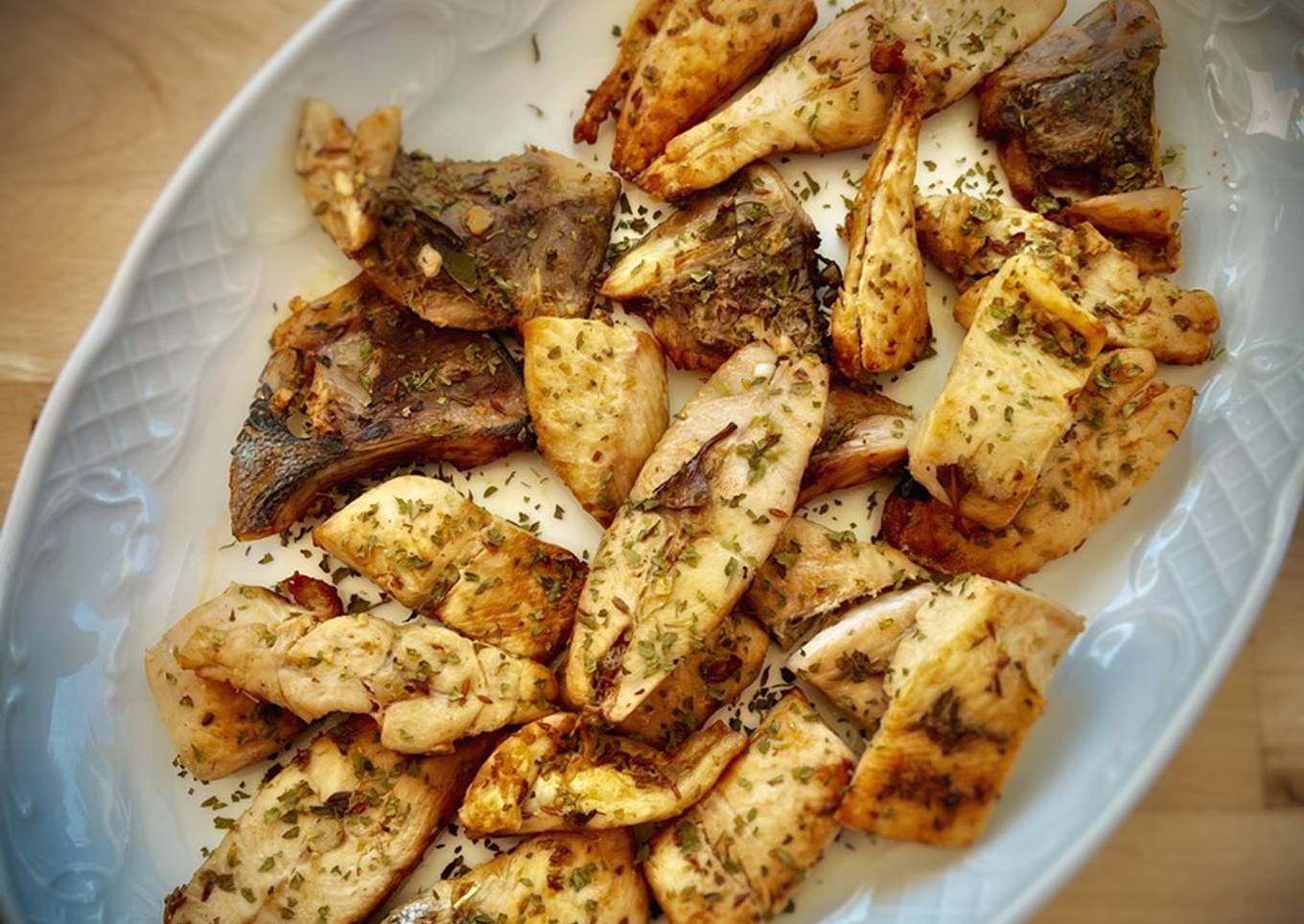 Japuta adobada (Castañeta adobada) (en airfryer)