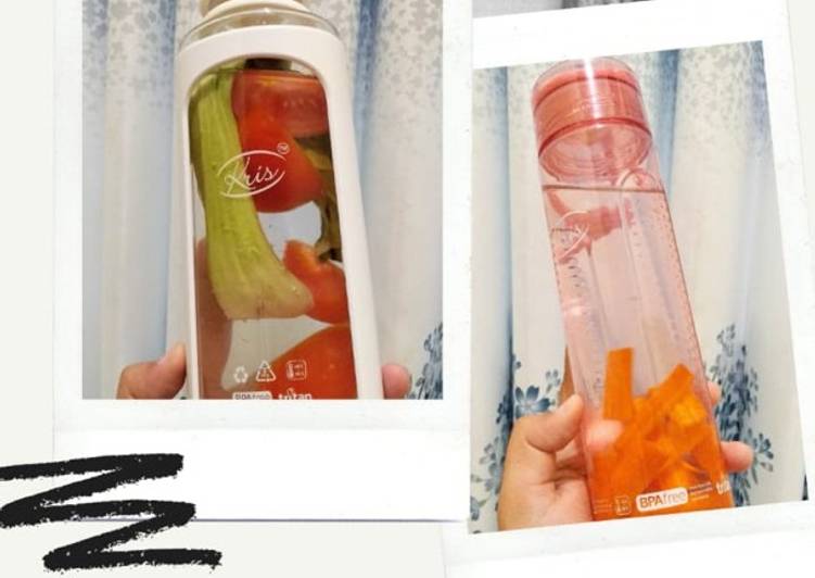 Cara termudah untuk Diet SempurnaDay 12 - infused water sayur