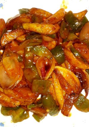 চিলি পটেটো (chili potato recipe in bengali) রেসিপির প্রধান ছবি