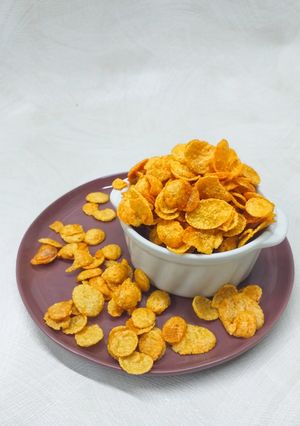 Gambar Cornflakes Sos bermadu