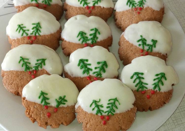 Ridiculously Easy Christmas ginger cookies