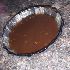 A picture of Tamarind chutney.