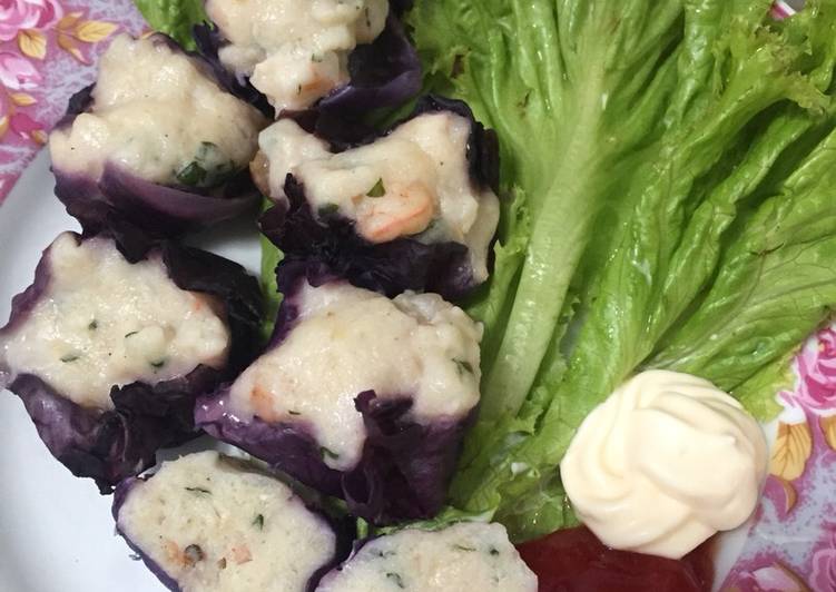 Siomay dimsum kol ungu DEBM / keto