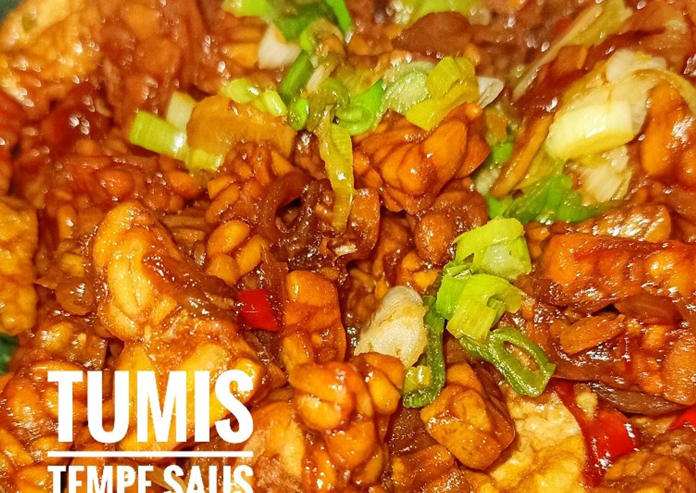 Tumis Tempe Saus Tiram