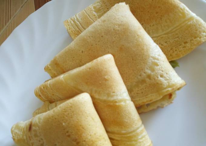 Mint Orange Crepes#BreakfastContest