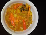 Sambel goreng kentang + ampela & pete
