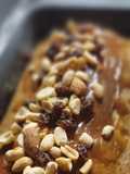 Budín marmolado de vainilla y chocolate