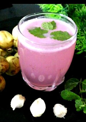 A picture of Leteku Juice (Assamese Traditional juice).