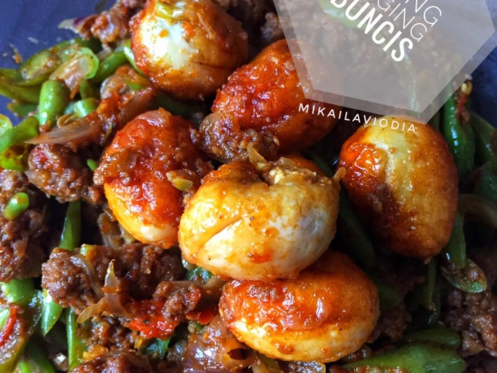 Cara Sederhana Membuat Resep  Oseng daging buncis yang Bisa Manjain Lidah, Enak
