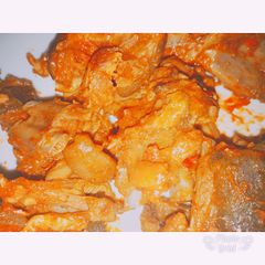 A picture of Asun(Goat meat).