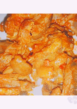 A picture of Asun(Goat meat).