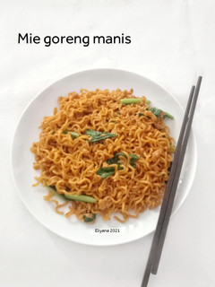 Foto resep Mie goreng manis