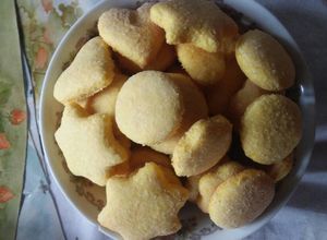 Una foto de Galletas de coco