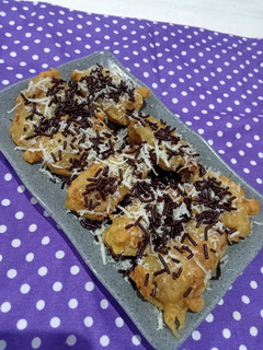 Foto resep Pisang goreng keju meises