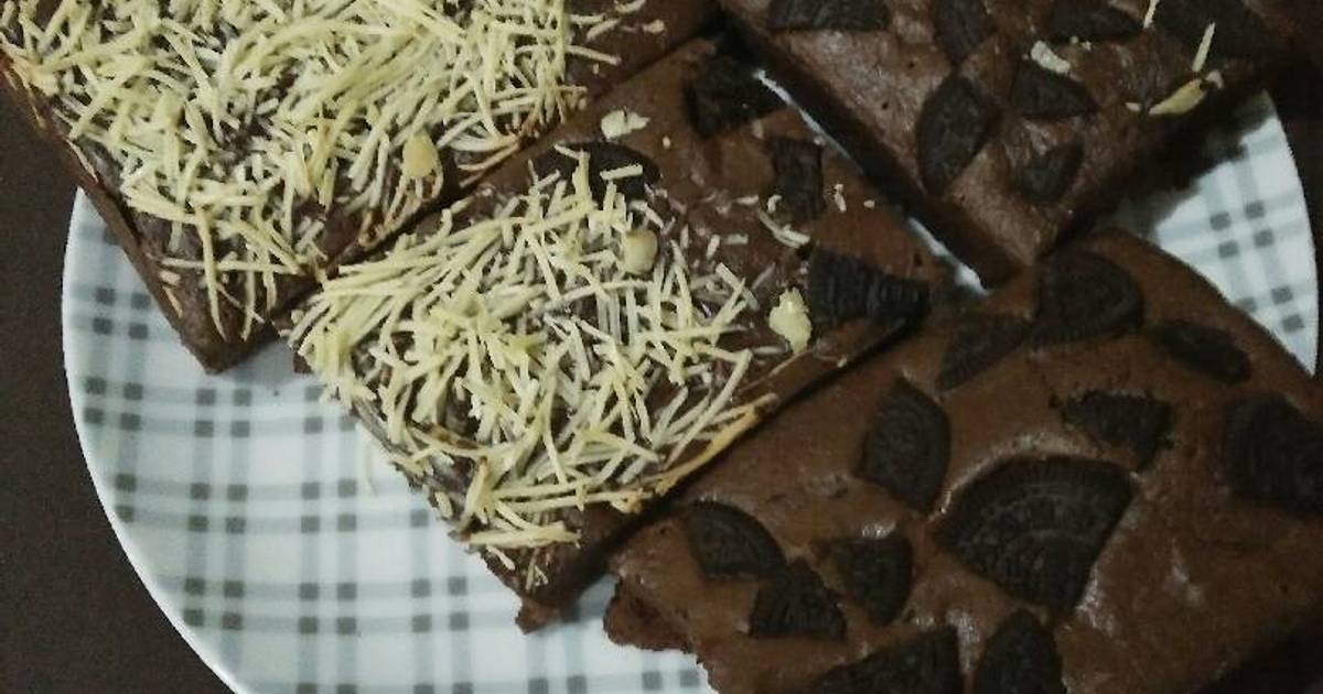 Resep Brownies Oreo oleh Dewy Syach - Cookpad