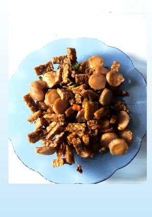 Foto resep Orek tempe sosis