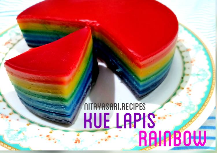 Bagaimana Membuat Kue Lapis Rainbow yang Lezat Sekali