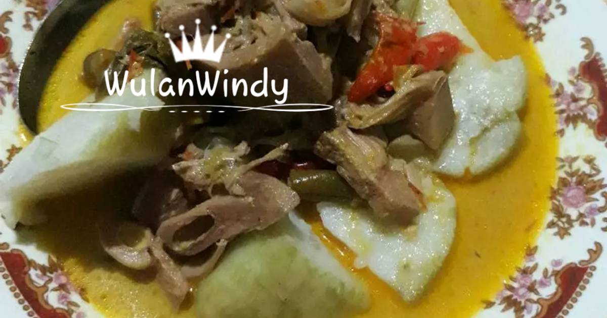 Resep Lontong sayur dower oleh Wulan Windy - Cookpad