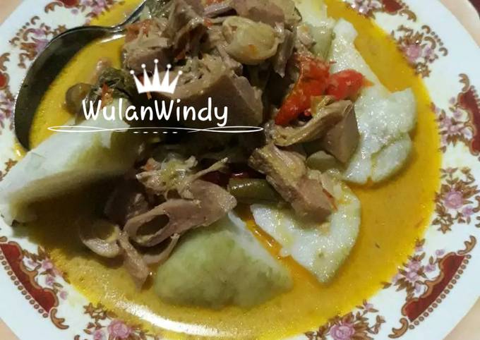 Resep Lontong sayur dower oleh Wulan Windy - Cookpad