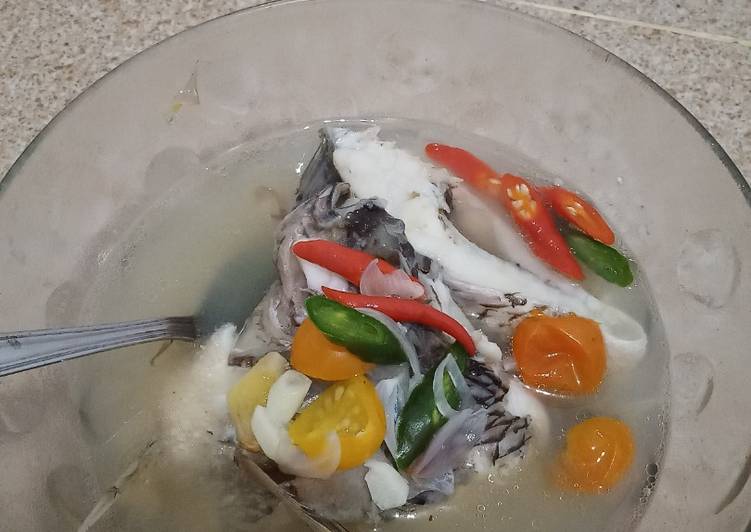 Sup Ikan Nila/Mujair Seger, Sederhana, Simple