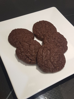 Una foto de Galletas de chocolate y naranja