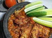 Gambar sambal ayam penyet