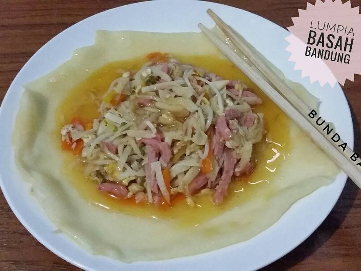 Cara Memasak Lumpia Basah Bandung Enak Dan Mudah