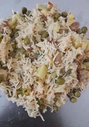 A picture of Veg pulao.