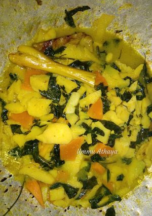 Foto resep Umbut sawit Kawu (katuk&waluh)