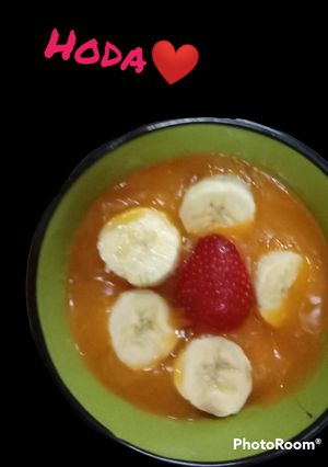 صورة لوصفة مهلبيه برتقال💕