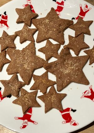 Une photo de Sablés de Noël au chocolat