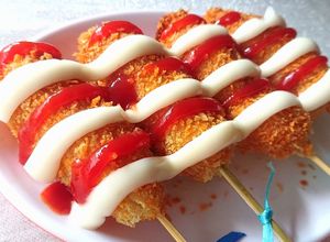 Foto resep Corn Dog Sosis Sapi