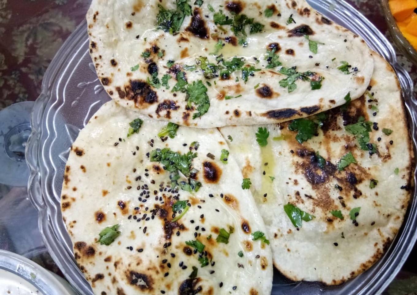 Cheese Tawa Naan