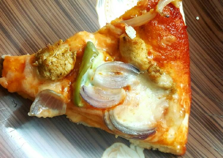 Step-by-Step Guide to Prepare Perfect Peri Peri Chicken Pizza🍕