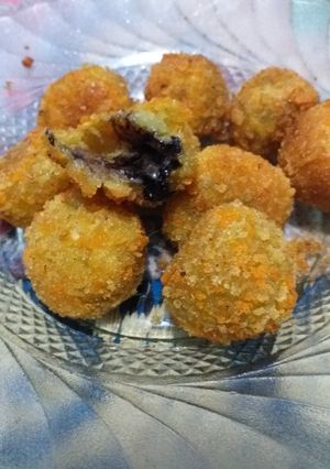 Foto resep Bola ubi kuning lumer