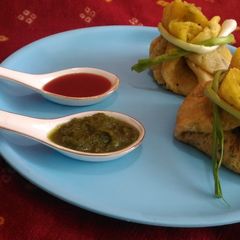 Moong dal potli A picture of Moong dal potli.