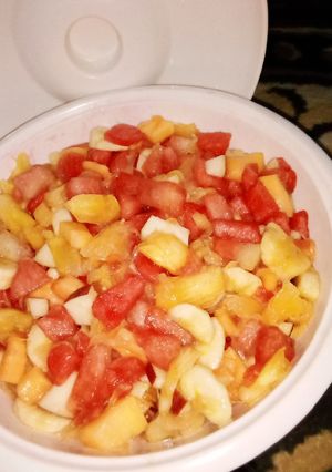 A picture of Fruits Salad.