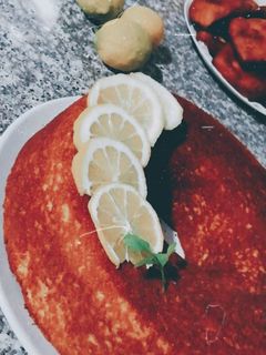 صورة لوصفة كيكة الليمون 🍋