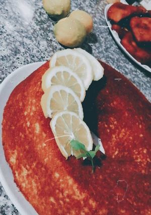 صورة لوصفة كيكة الليمون 🍋