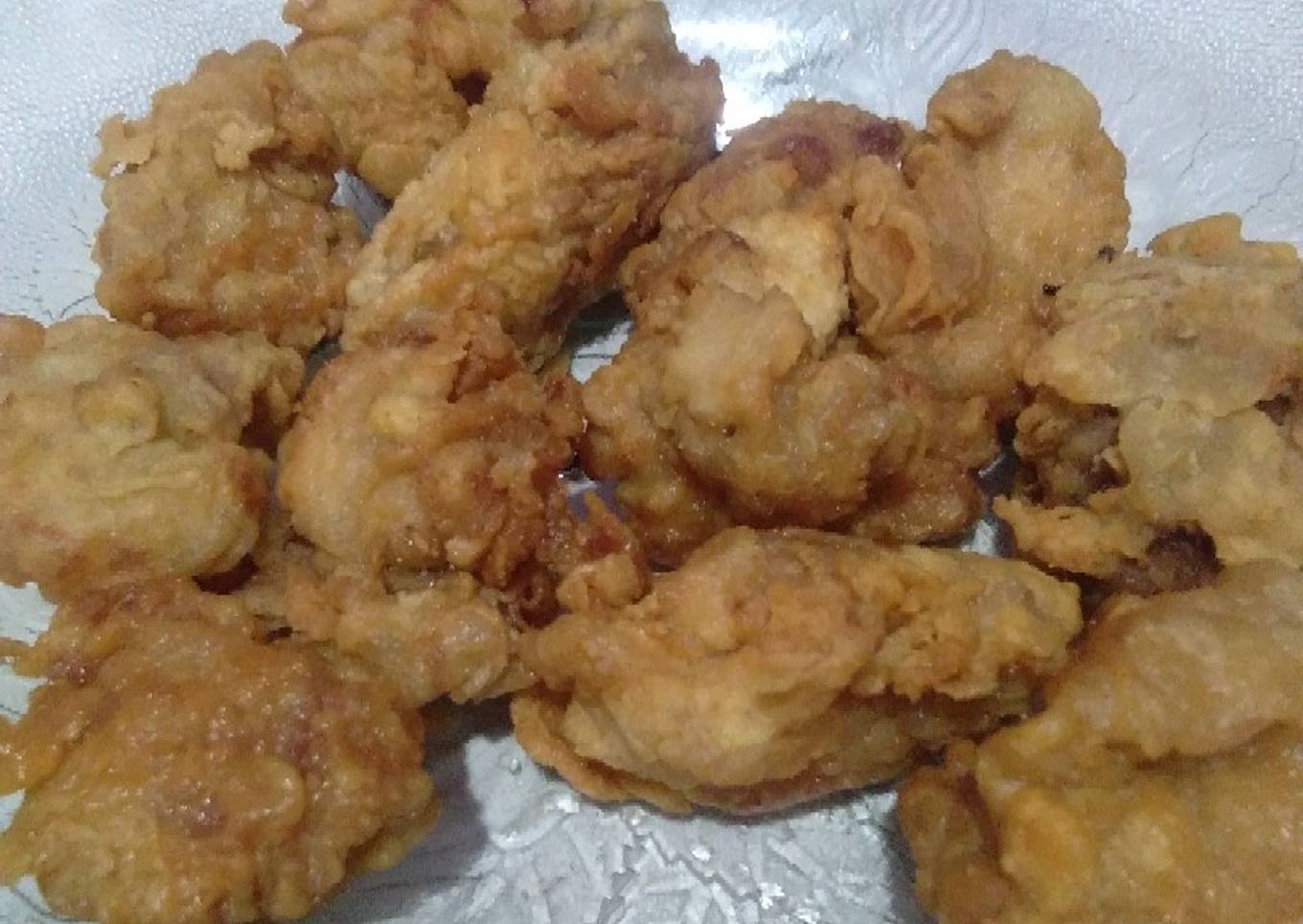 Ayam krispi rumahan