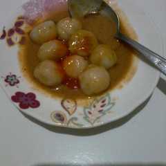 A picture of Cilok bumbu kacang.
